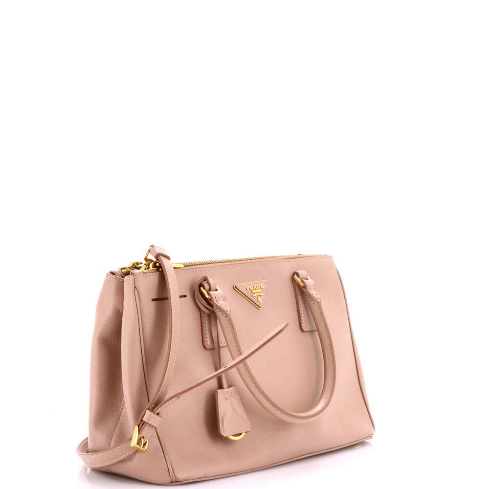 Prada Double Zip Lux Tote Saffiano #236904P12B - Picture 2 of 8